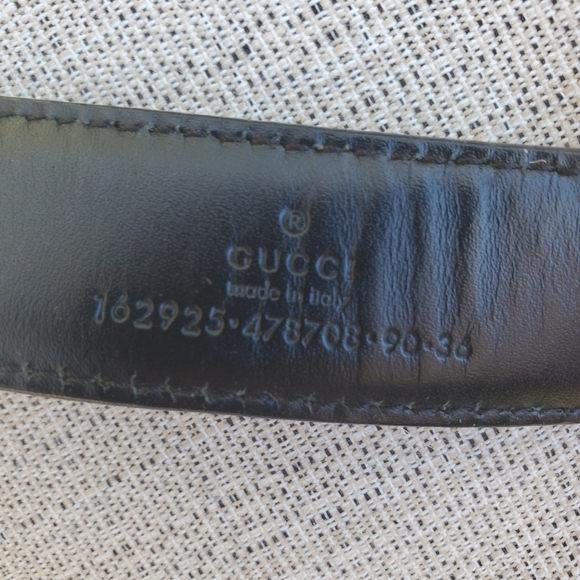 Gucci belt, rare find, size 36, super conditio - Picture 4 of 4